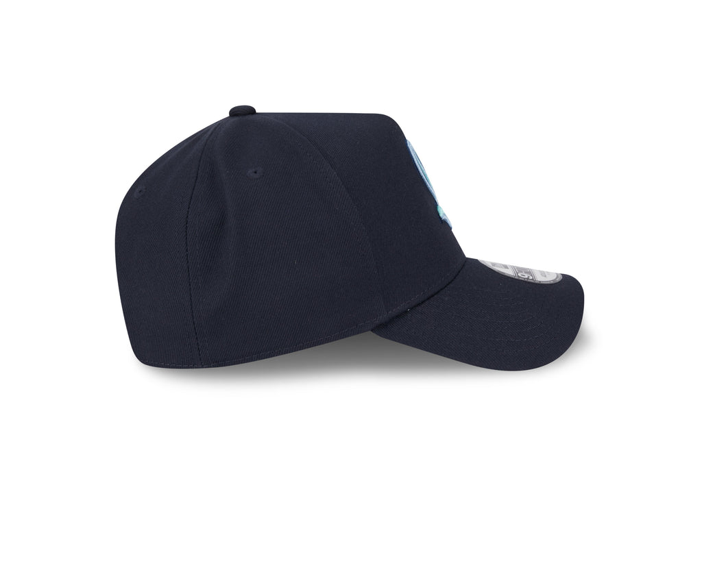 Seattle Kraken NHL New Era Men Blue 9Forty A-Frame Snapback product image 7, provided for visual reference and product
