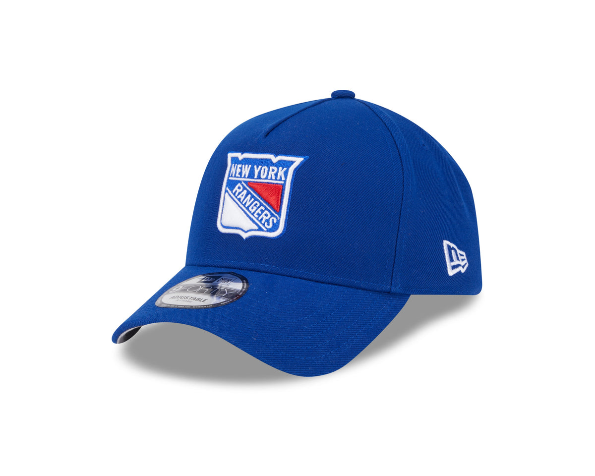 New York Rangers NHL New Era Men Royal 9Forty A-Frame Snapback product image 1, provided for visual reference and product