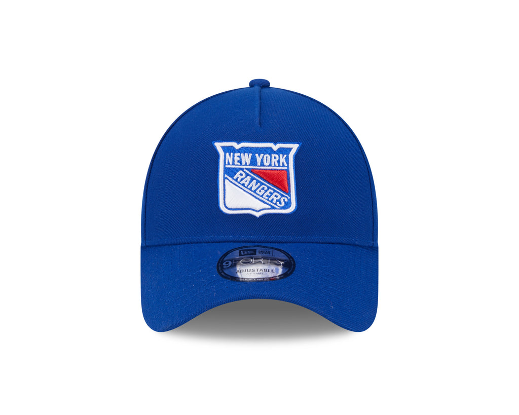 New York Rangers NHL New Era Men Royal 9Forty A-Frame Snapback product image 6, provided for visual reference and product