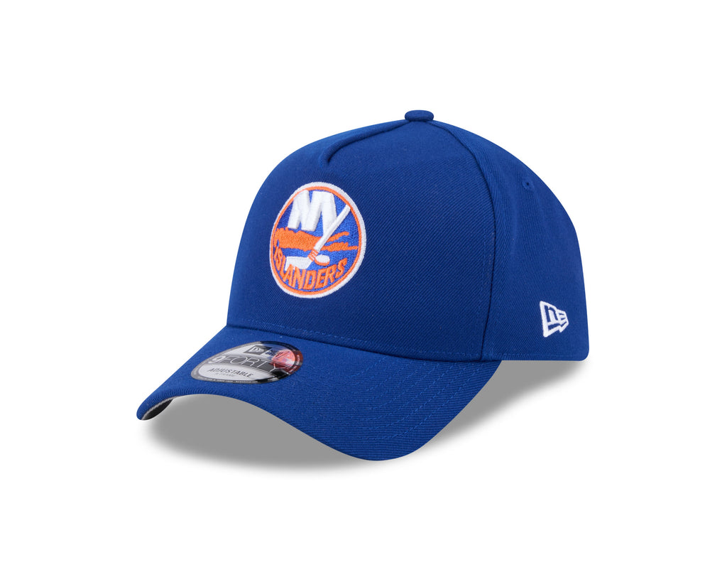 New York Islanders NHL New Era Men Royal 9Forty A-Frame Snapback product image 1, provided for visual reference and product