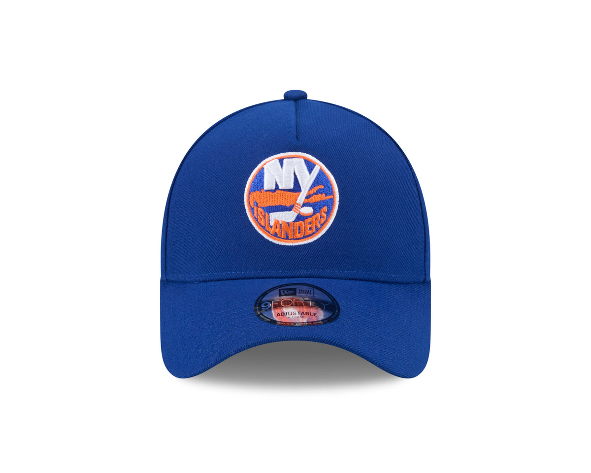 New York Islanders NHL New Era Men Royal 9Forty A-Frame Snapback product image 6, provided for visual reference and product