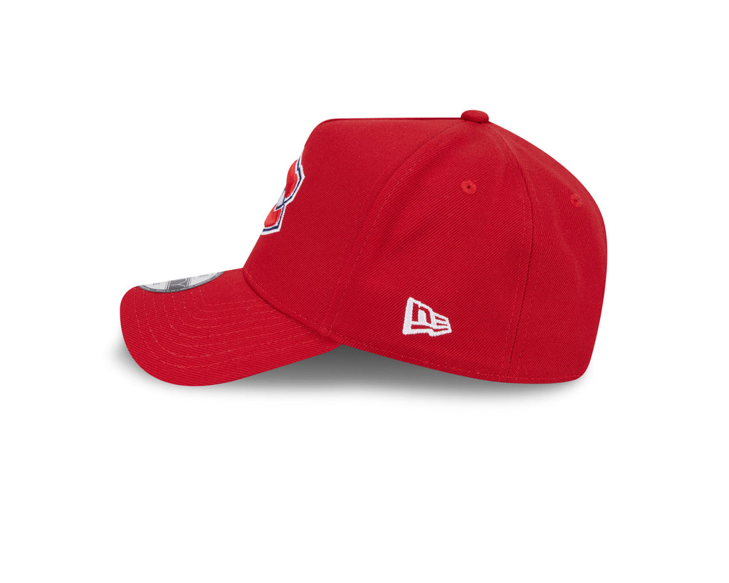 Montreal Canadiens NHL New Era Men Red 9Forty A-Frame Adjustable Hat product image 5, provided for visual reference and