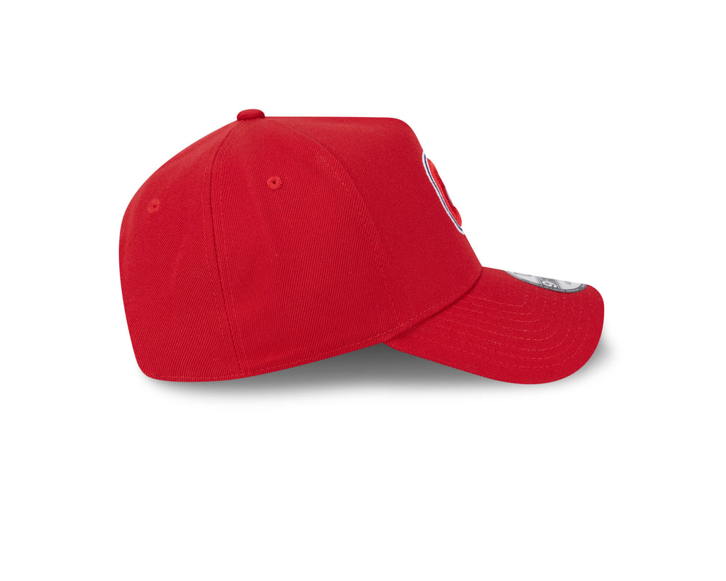 Montreal Canadiens NHL New Era Men Red 9Forty A-Frame Adjustable Hat product image 6, provided for visual reference and