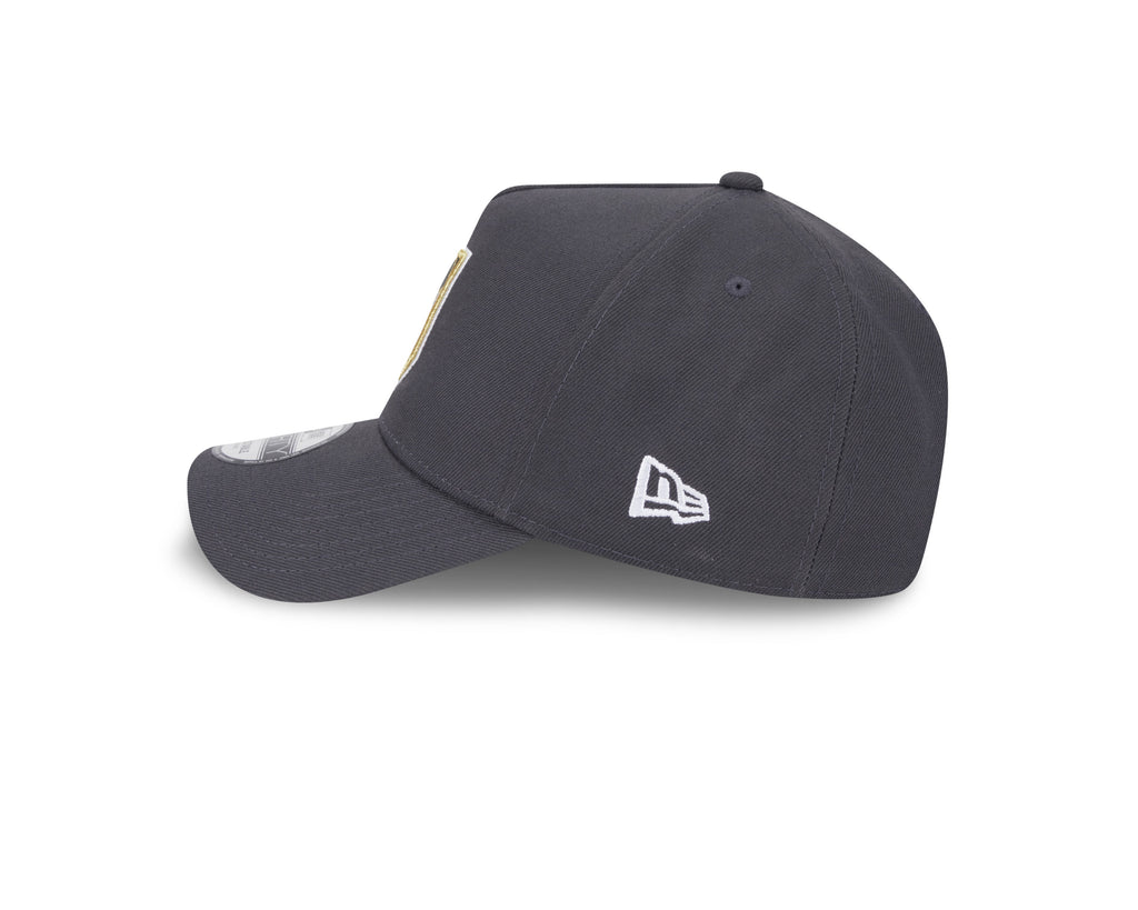 Vegas Golden Knights NHL New Era Men Grey 9Forty A-Frame Snapback product image 3, provided for visual reference and product