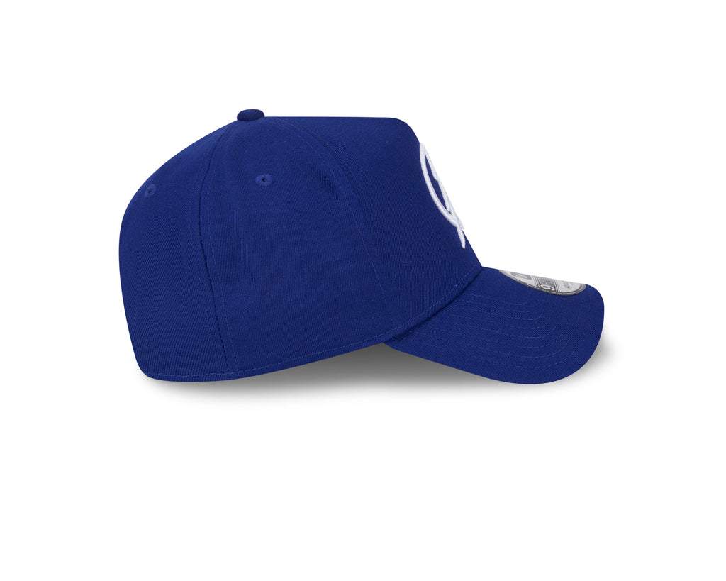 Tampa Bay Lightning NHL New Era Men Navy 9Forty A-Frame Snapback product image 5, provided for visual reference and product