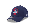 Winnipeg Jets NHL New Era Men Navy 9Forty Alternative A-Frame Snapback product image 1, provided for visual reference and