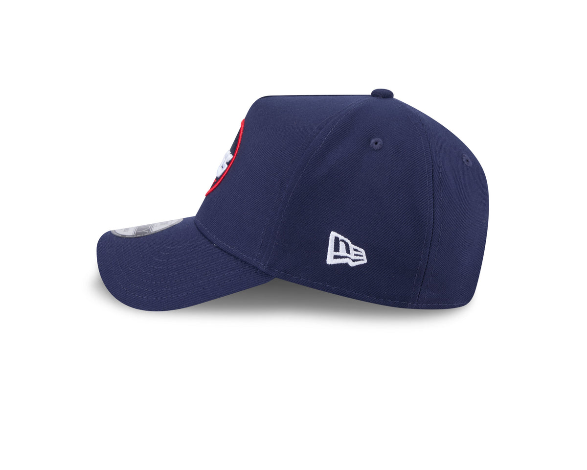 Winnipeg Jets NHL New Era Men Navy 9Forty Alternative A-Frame Snapback product image 3, provided for visual reference and