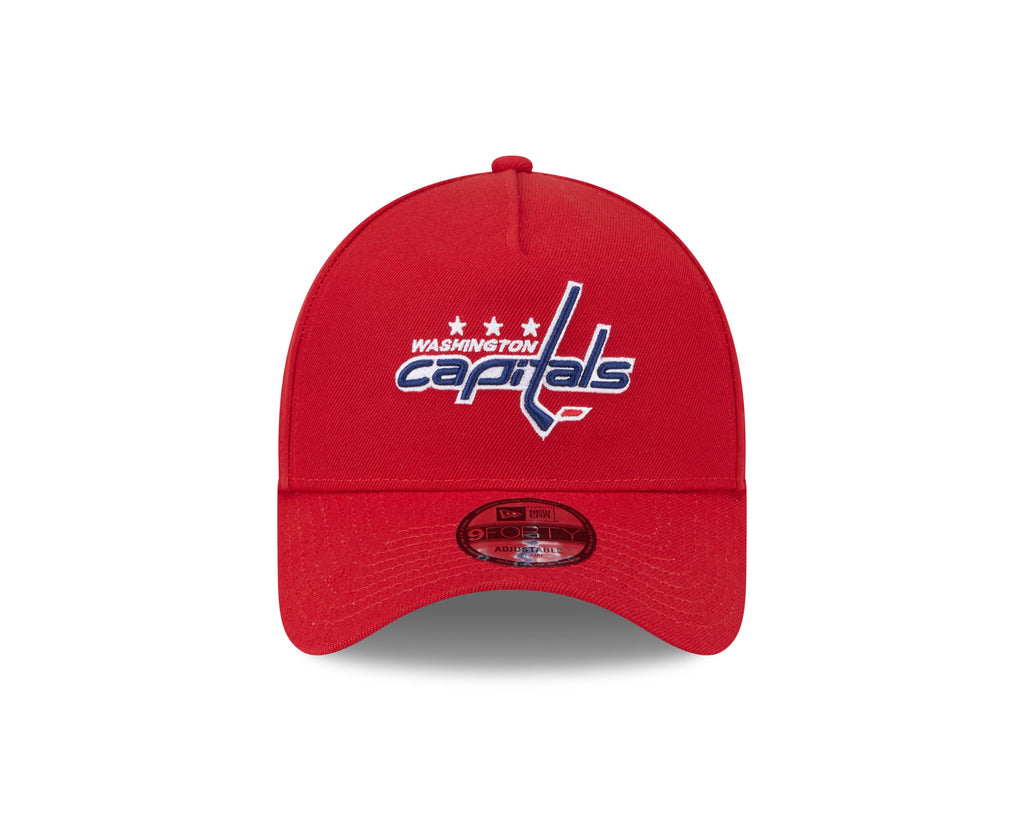 Washinton Capitals NHL New Era Men Red 9Forty A-Frame Snapback product image 7, provided for visual reference and product