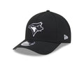 Toronto Blue Jays MLB New Era Men Black White 9Forty M-Crown Adjustable A-Frame Hat product image 1, provided for visual