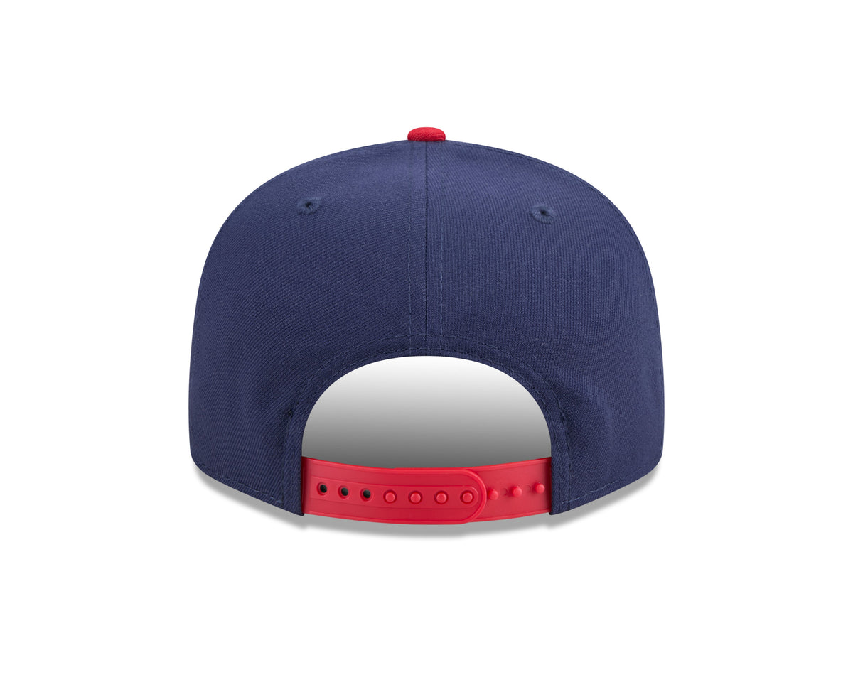 Montreal Canadiens NHL New Era Men Navy/Red Two Tone 9Fifty Basic Snapback product image 2, provided for visual reference