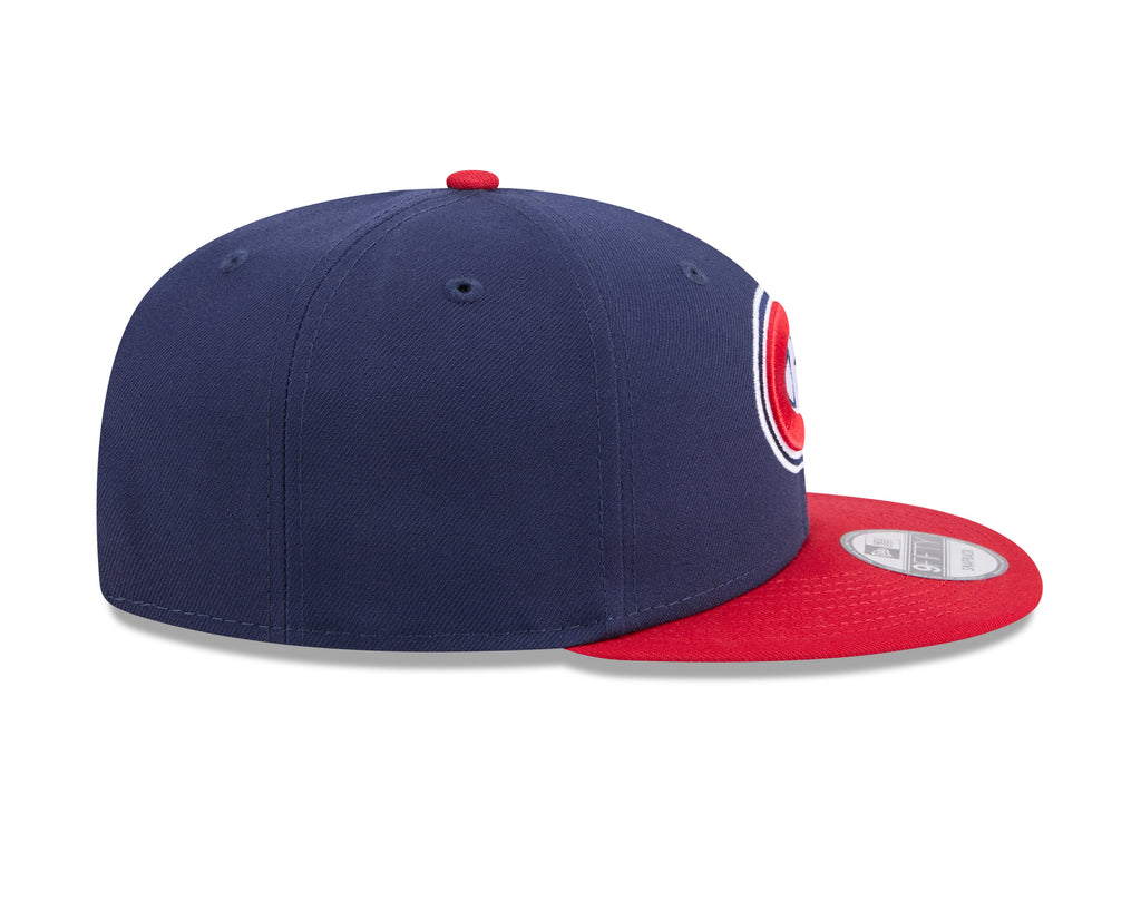 Montreal Canadiens NHL New Era Men Navy/Red Two Tone 9Fifty Basic Snapback product image 6, provided for visual reference