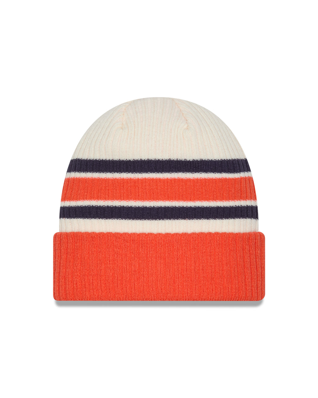 Edmonton Oilers NHL New Era Men Vintage Beanie Knit Hat product image 2, provided for visual reference and product detail