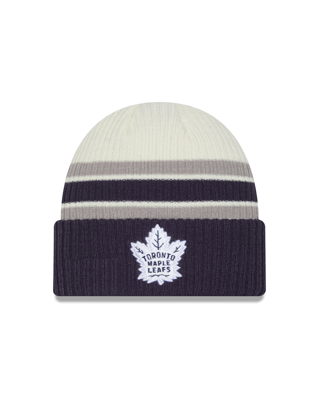 Toronto Maple Leafs NHL New Era Men Vintage Beanie Knit Hat product image 1, provided for visual reference and product