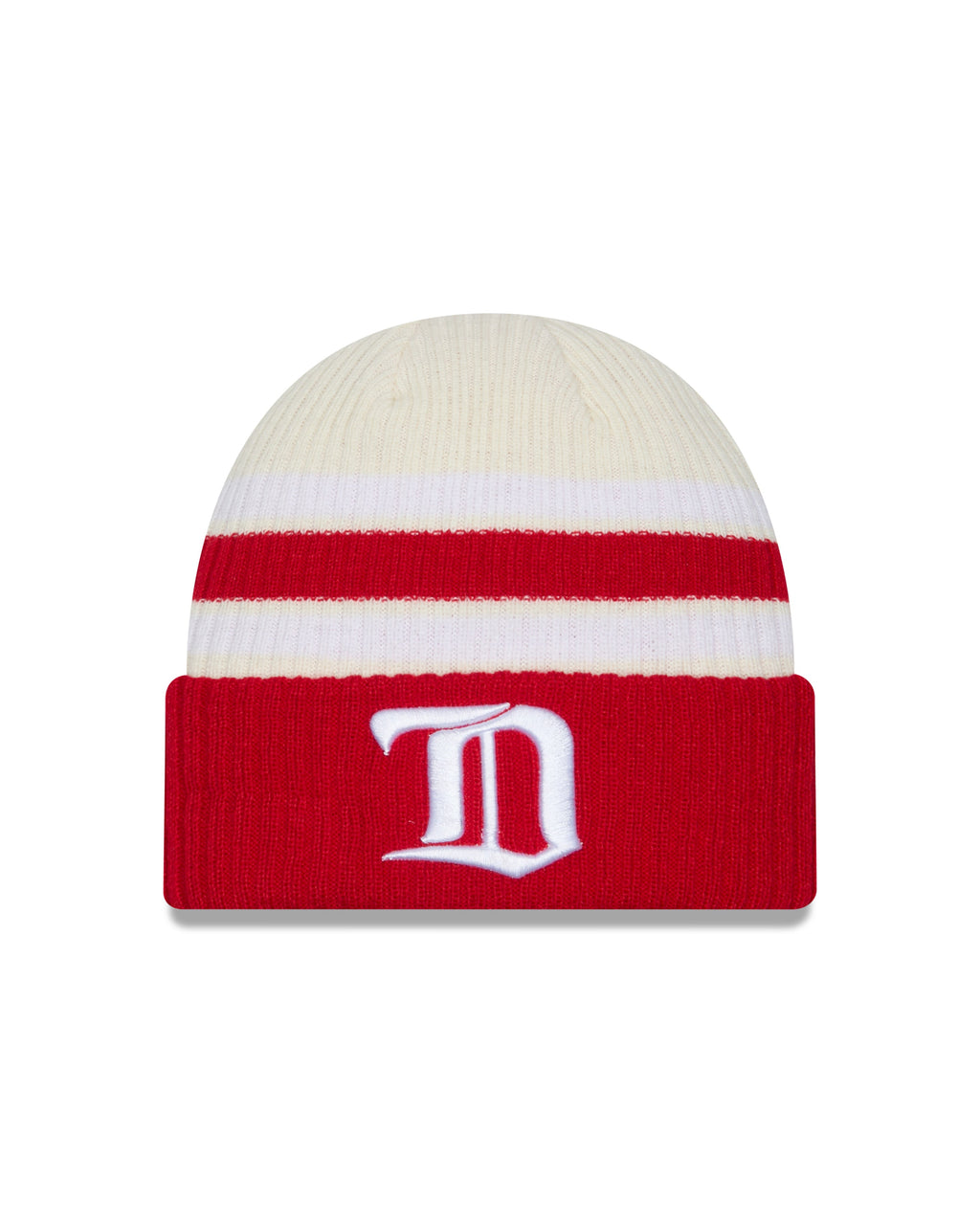 Detroit Red Wings NHL New Era Men Vintage Beanie Knit Hat product image 1, provided for visual reference and product detail