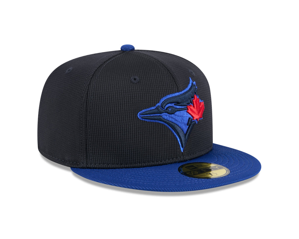 Toronto Blue Jays MLB New Era Men Navy/Royal 59Fifty 2024 City Connect Fitted Hat product image 4, provided for visual
