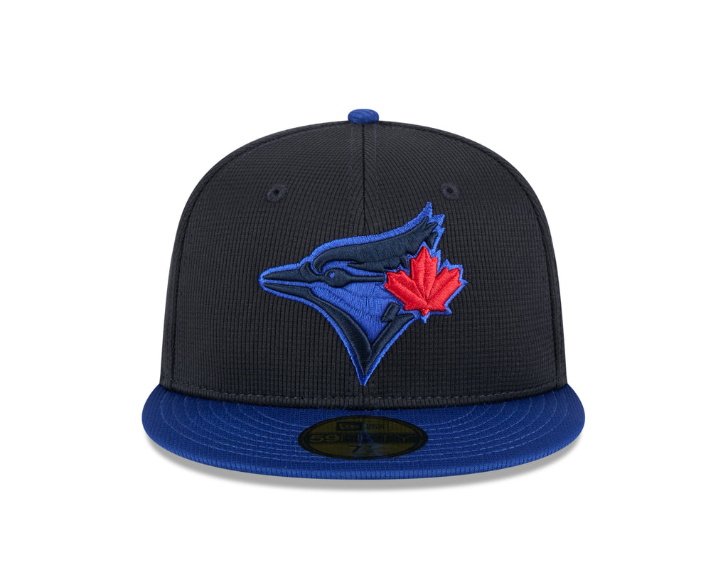 Toronto Blue Jays MLB New Era Men Navy/Royal 59Fifty 2024 City Connect Fitted Hat product image 5, provided for visual