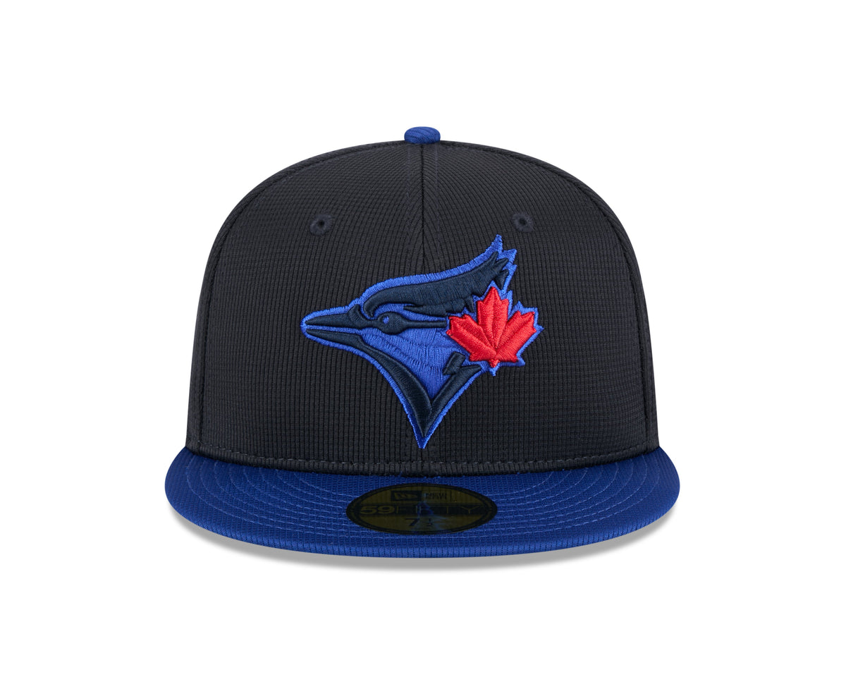 Toronto Blue Jays MLB New Era Men Navy/Royal 59Fifty 2024 City Connect Fitted Hat product image 5, provided for visual