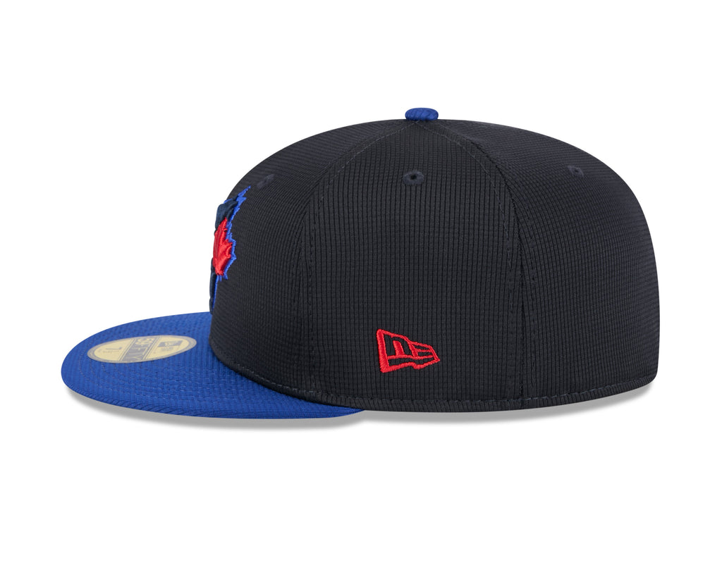 Toronto Blue Jays MLB New Era Men Navy/Royal 59Fifty 2024 City Connect Fitted Hat product image 6, provided for visual