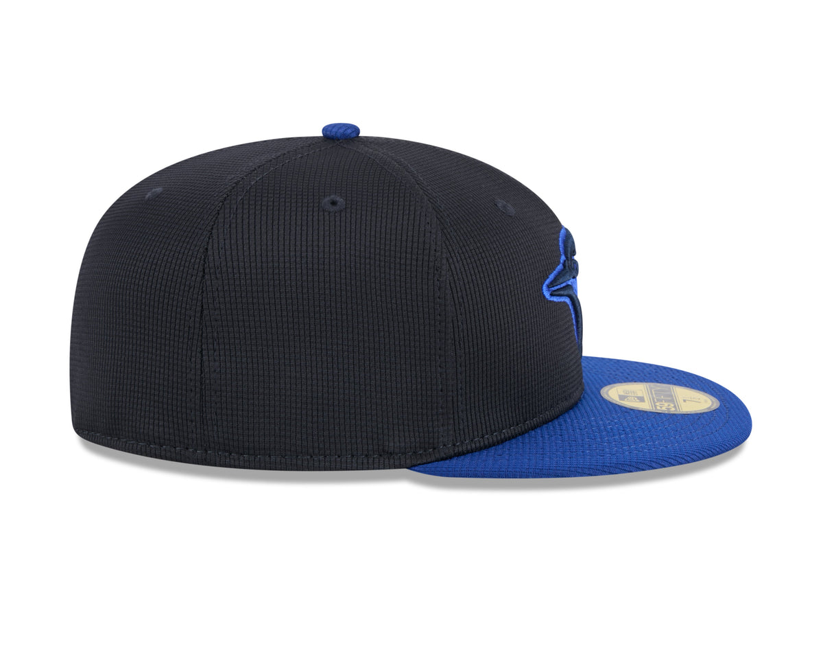 Toronto Blue Jays MLB New Era Men Navy/Royal 59Fifty 2024 City Connect Fitted Hat product image 7, provided for visual