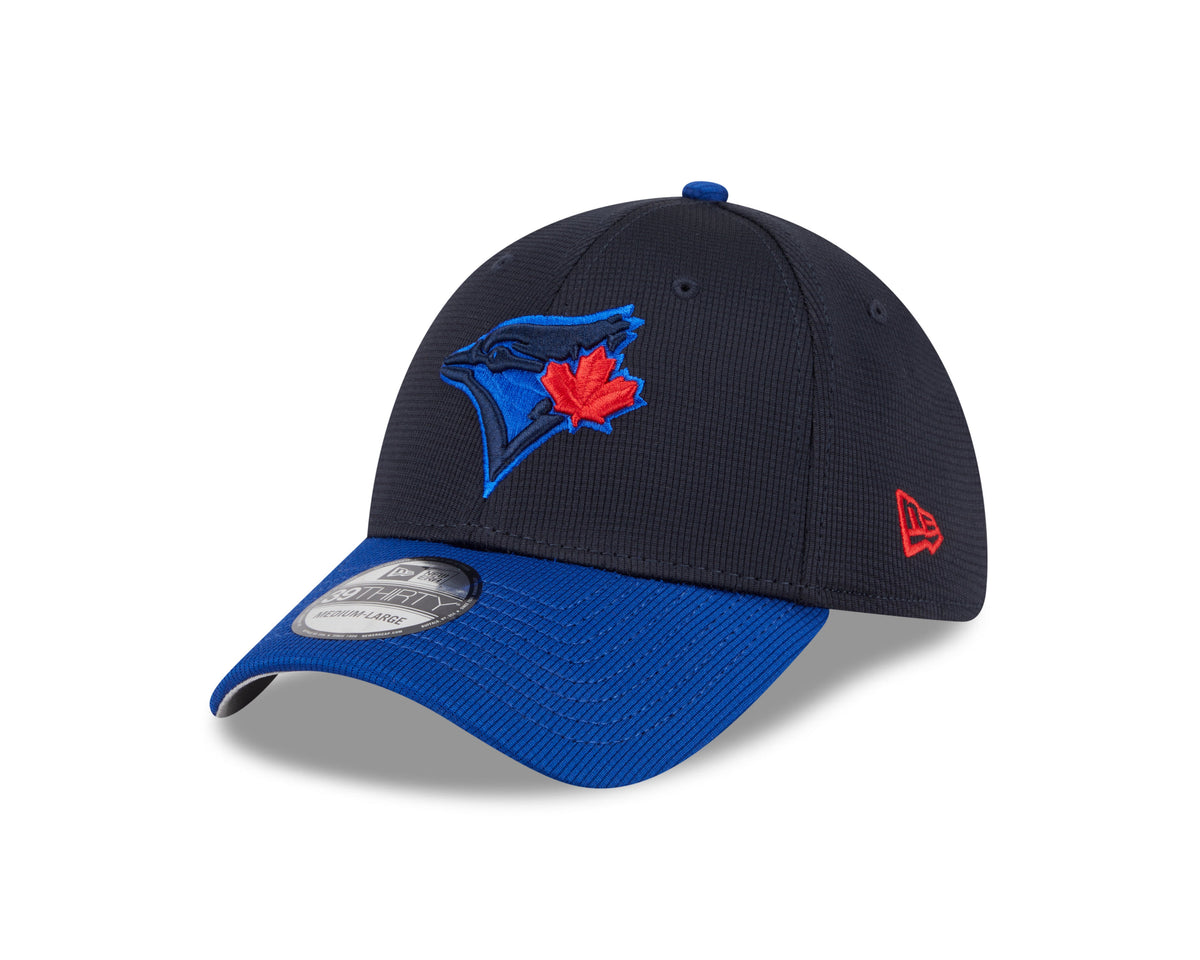 Toronto Blue Jays MLB New Era Men Navy/Royal 39Thirty 2024 City Connect Stretch Fit Hat product image 1, provided for visual