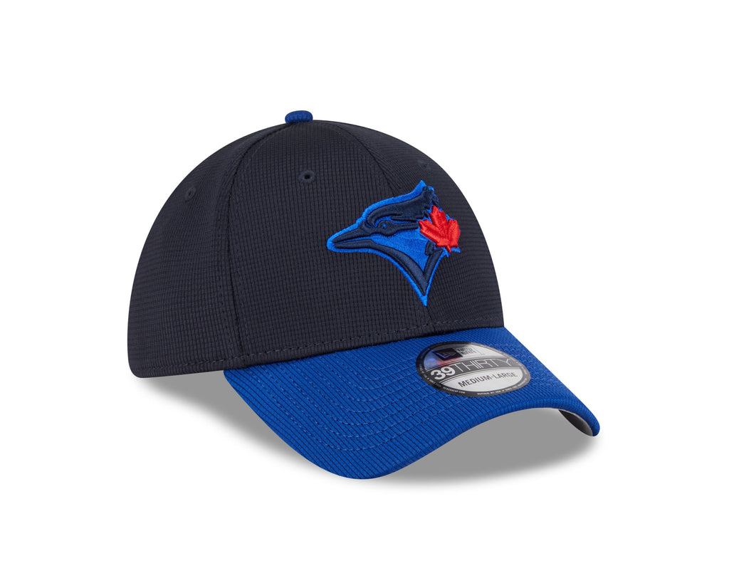 Toronto Blue Jays MLB New Era Men Navy/Royal 39Thirty 2024 City Connect Stretch Fit Hat product image 5, provided for visual