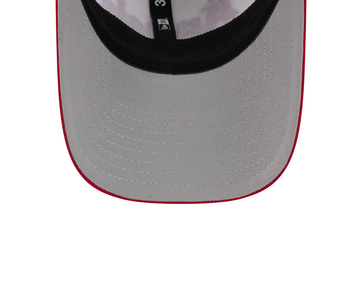 Anaheim Angels MLB New Era Men Beige/Red 39Thirty 2022 City Connect Stretch Fit Hat product image 5, provided for visual