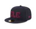 Cleveland Guardians MLB New Era Men Navy 59Fifty 2024 City Connect Fitted Hat product image 1, provided for visual reference
