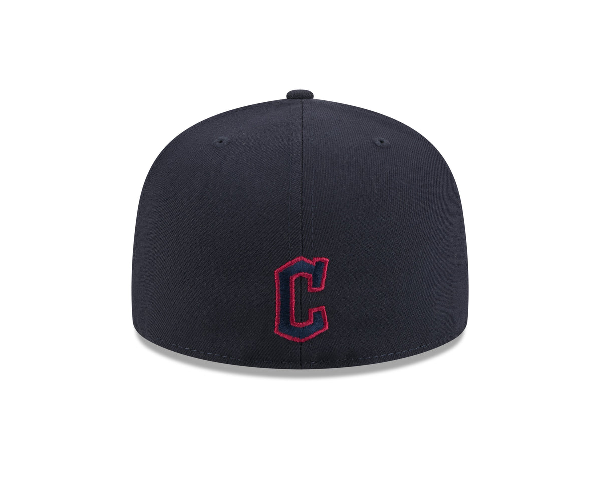 Cleveland Guardians MLB New Era Men Navy 59Fifty 2024 City Connect Fitted Hat product image 2, provided for visual reference