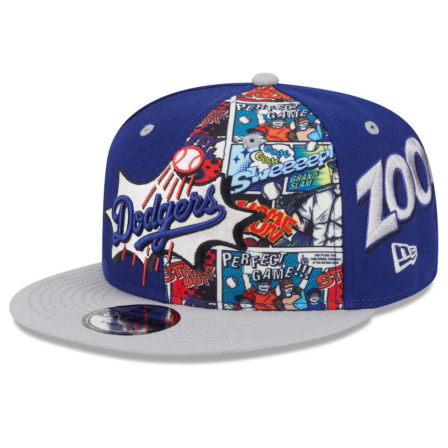 Los Angeles Dodgers MLB New Era Men Royal/Gray 9Fifty 2025 Diamond Hero Edition Snapback product image 1, provided for