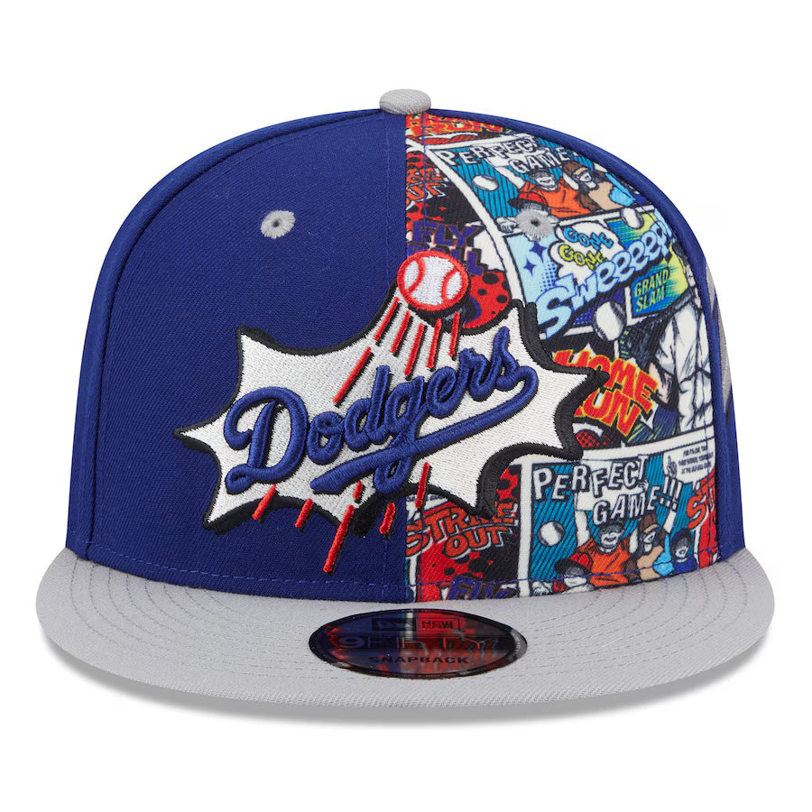 Los Angeles Dodgers MLB New Era Men Royal/Gray 9Fifty 2025 Diamond Hero Edition Snapback product image 5, provided for