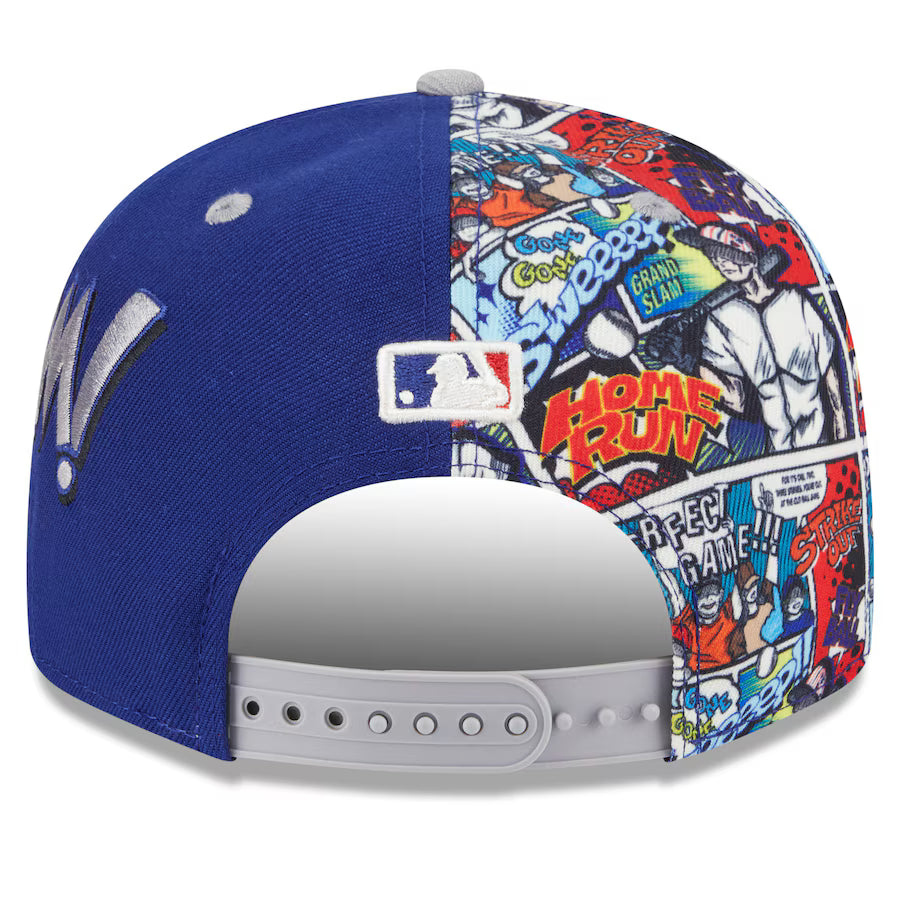 Los Angeles Dodgers MLB New Era Men Royal/Gray 9Fifty 2025 Diamond Hero Edition Snapback product image 2, provided for