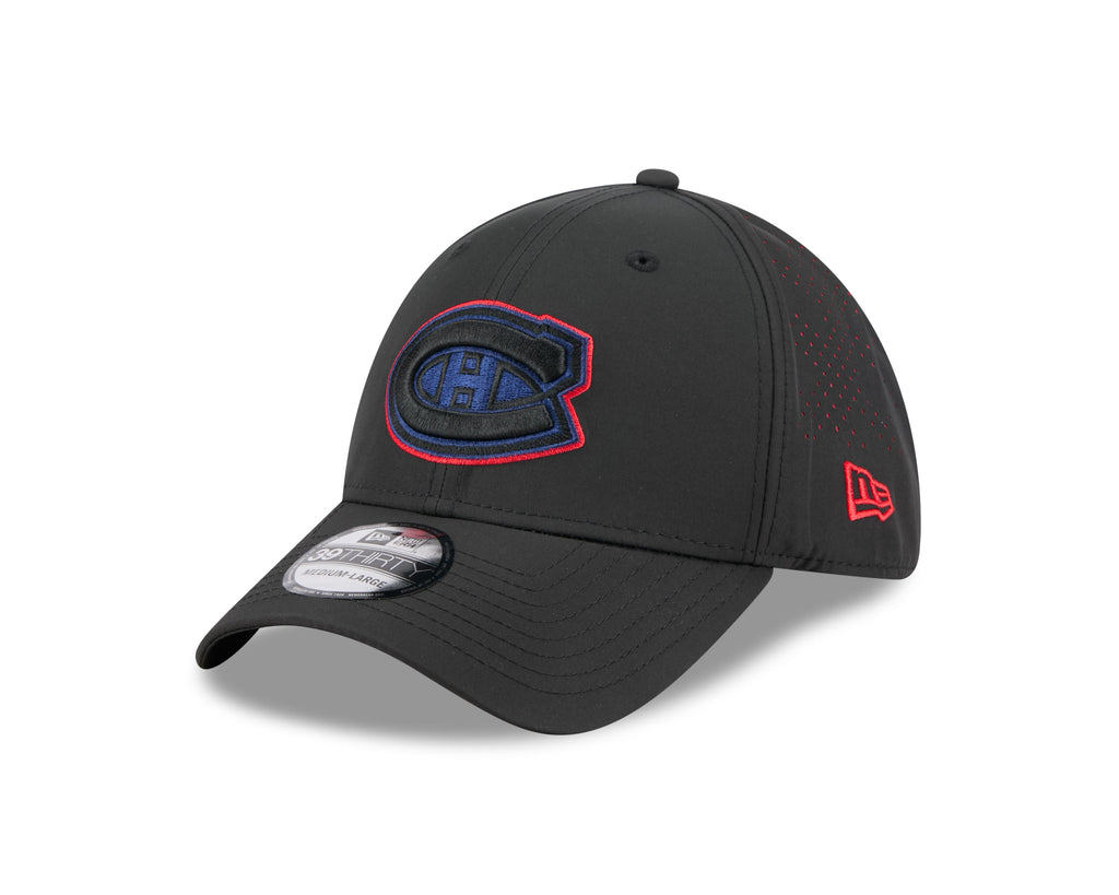 Montreal Canadiens NHL New Era Men Night 39Thirty Team Classic Stretch Fit Hat product image 1, provided for visual