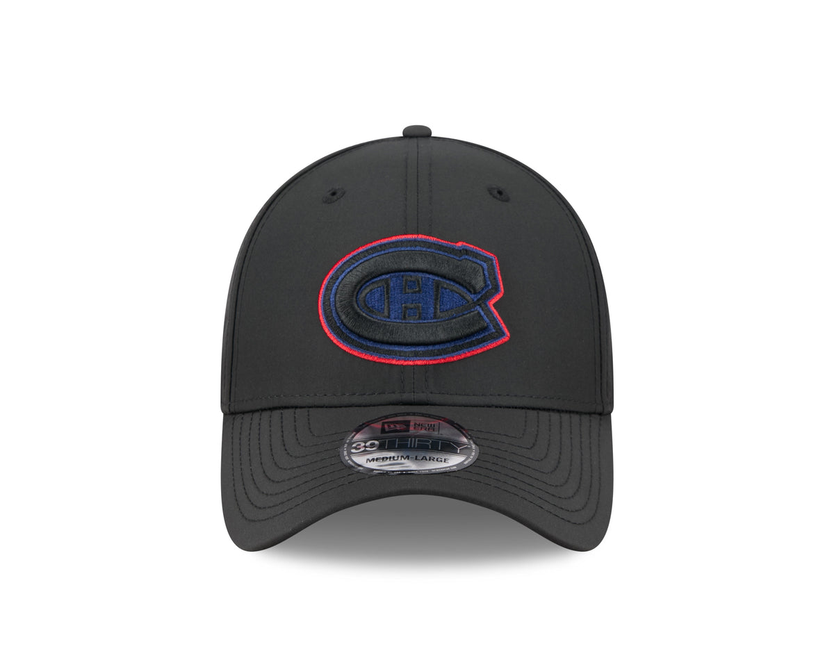 Montreal Canadiens NHL New Era Men Night 39Thirty Team Classic Stretch Fit Hat product image 4, provided for visual