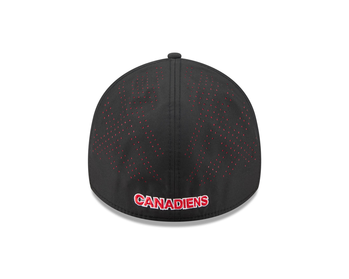 Montreal Canadiens NHL New Era Men Night 39Thirty Team Classic Stretch Fit Hat product image 2, provided for visual