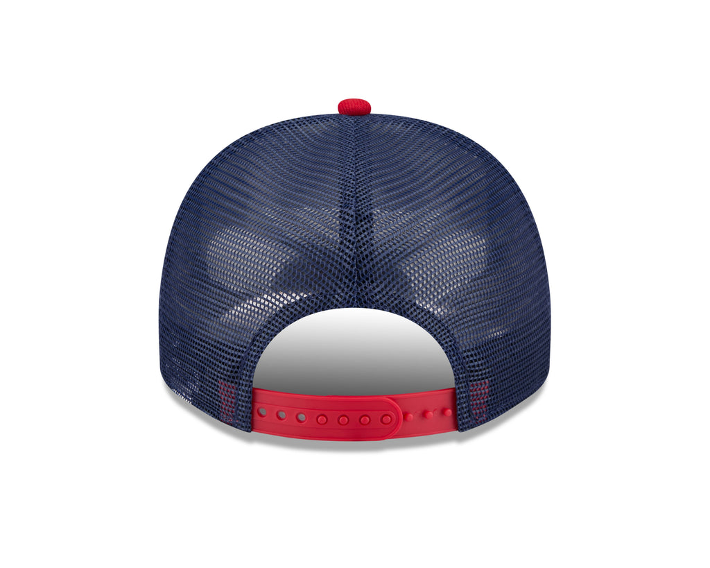 Montreal Canadiens NHL New Era Men 9Fifty A-Frame Banner Trucker Snapback product image 6, provided for visual reference and