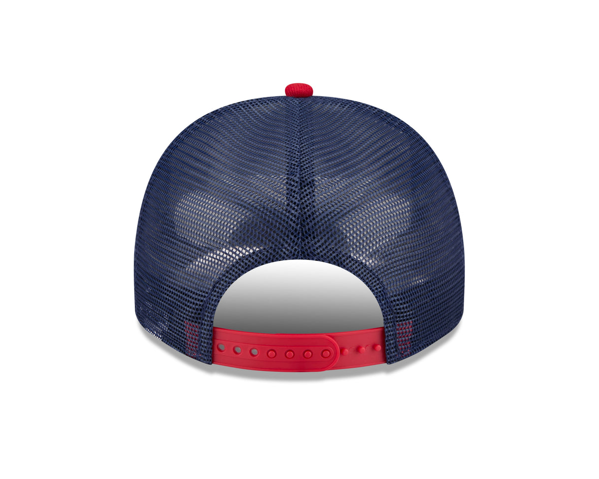Montreal Canadiens NHL New Era Men 9Fifty A-Frame Banner Trucker Snapback product image 6, provided for visual reference and