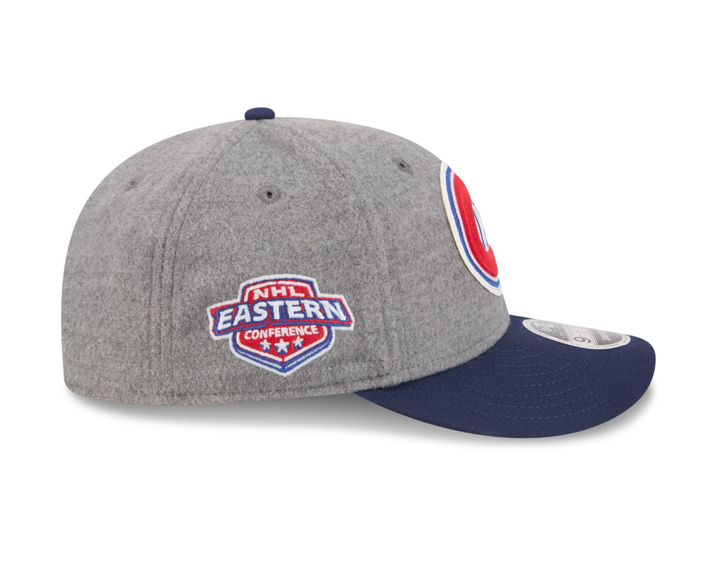 Montreal Canadiens NHL New Era Men Grey Melton 9Fifty Wool Snapback product image 7, provided for visual reference and