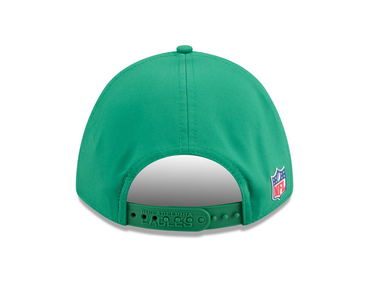 Philadelphia Eagles NFL New Era Men Green 9Forty 2025 Sideline M-Crown Snapback product image 2, provided for visual