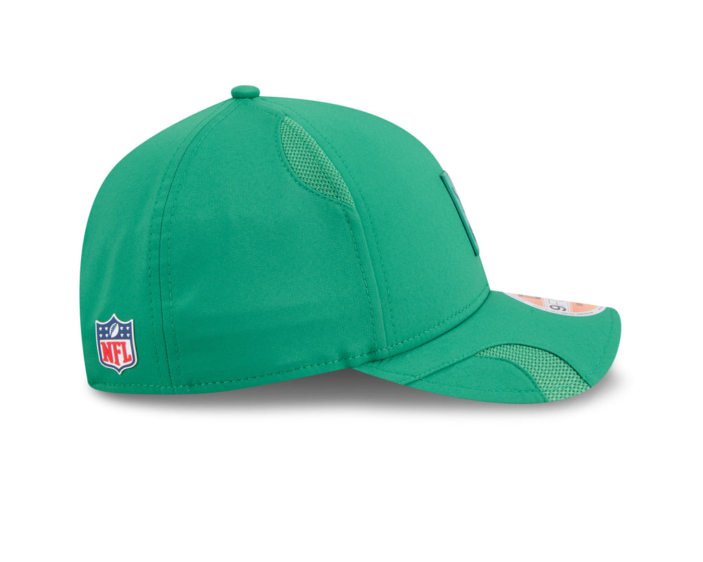 Philadelphia Eagles NFL New Era Men Green 9Forty 2025 Sideline M-Crown Snapback product image 3, provided for visual