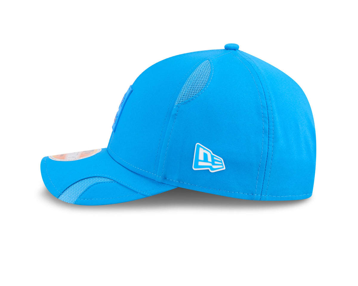 Detroit Lions NFL New Era Men Light Blue 9Forty 2025 Sideline M-Crown Snapback product image 3, provided for visual