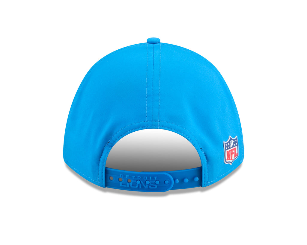 Detroit Lions NFL New Era Men Light Blue 9Forty 2025 Sideline M-Crown Snapback product image 2, provided for visual