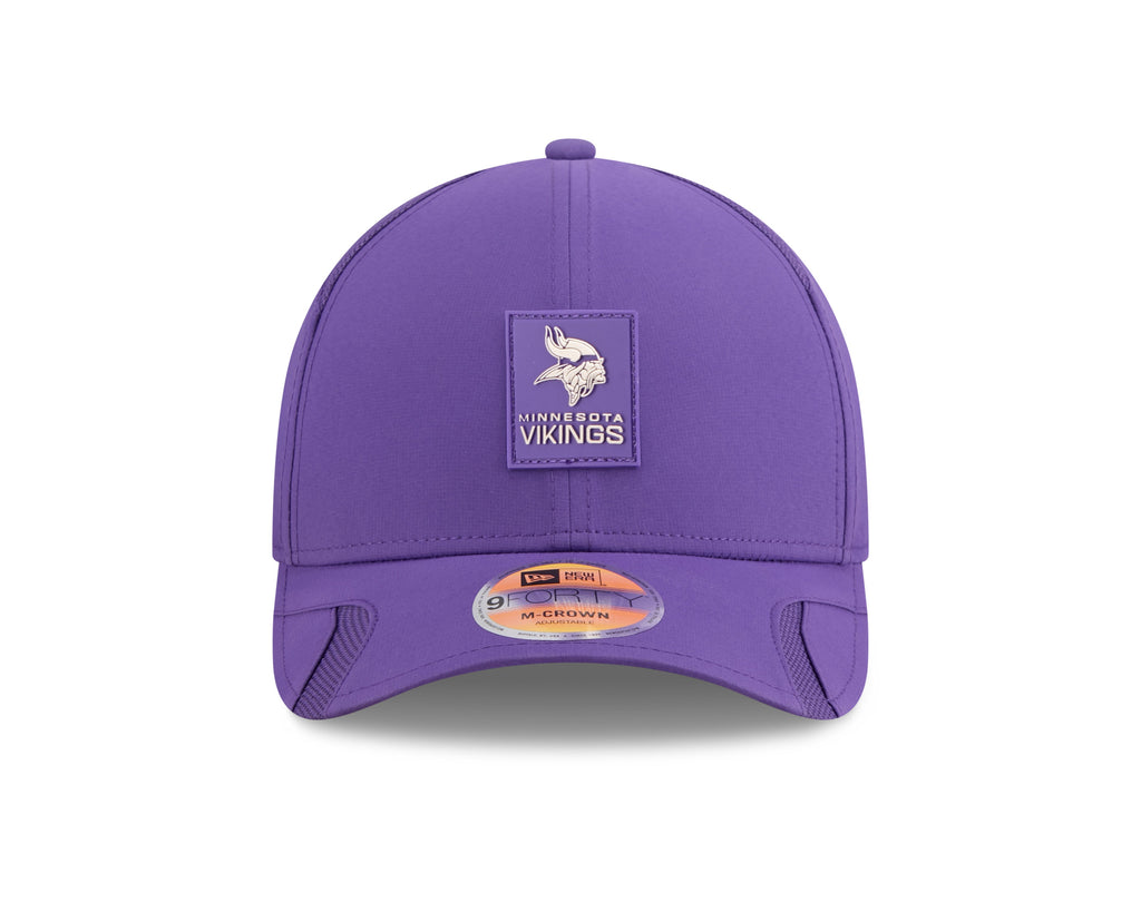 Minnesota Vikings NFL New Era Men Purple 9Forty 2025 Sideline M-Crown Snapback product image 7, provided for visual