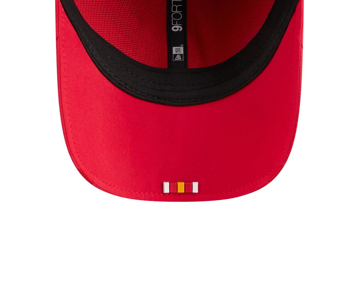 Kansas City Chiefs NFL New Era Men Red 9Forty 2025 Sideline M-Crown Snapback product image 4, provided for visual reference