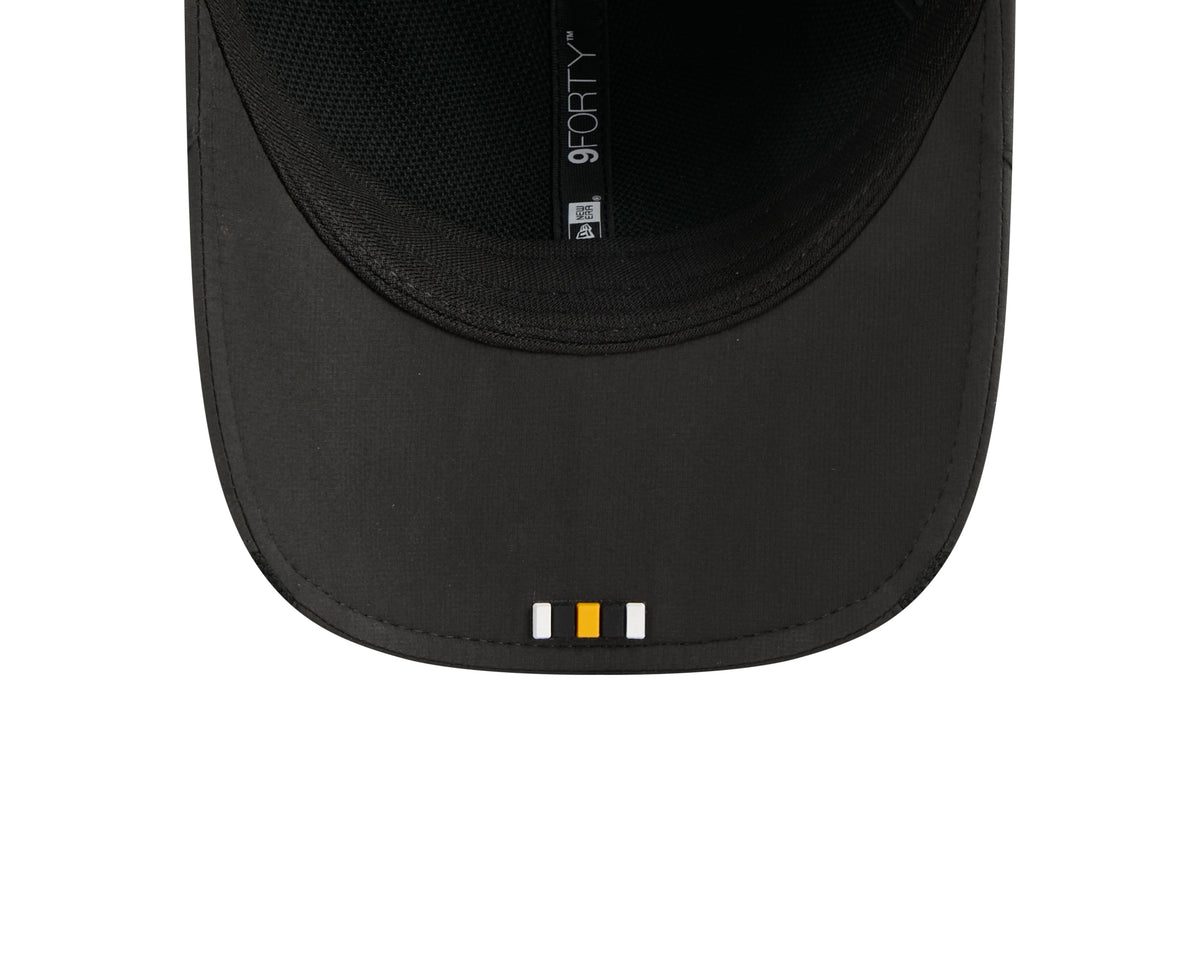Pittsburgh Steelers NFL New Era Men Black 9Forty 2025 Sideline M-Crown Snapback product image 5, provided for visual