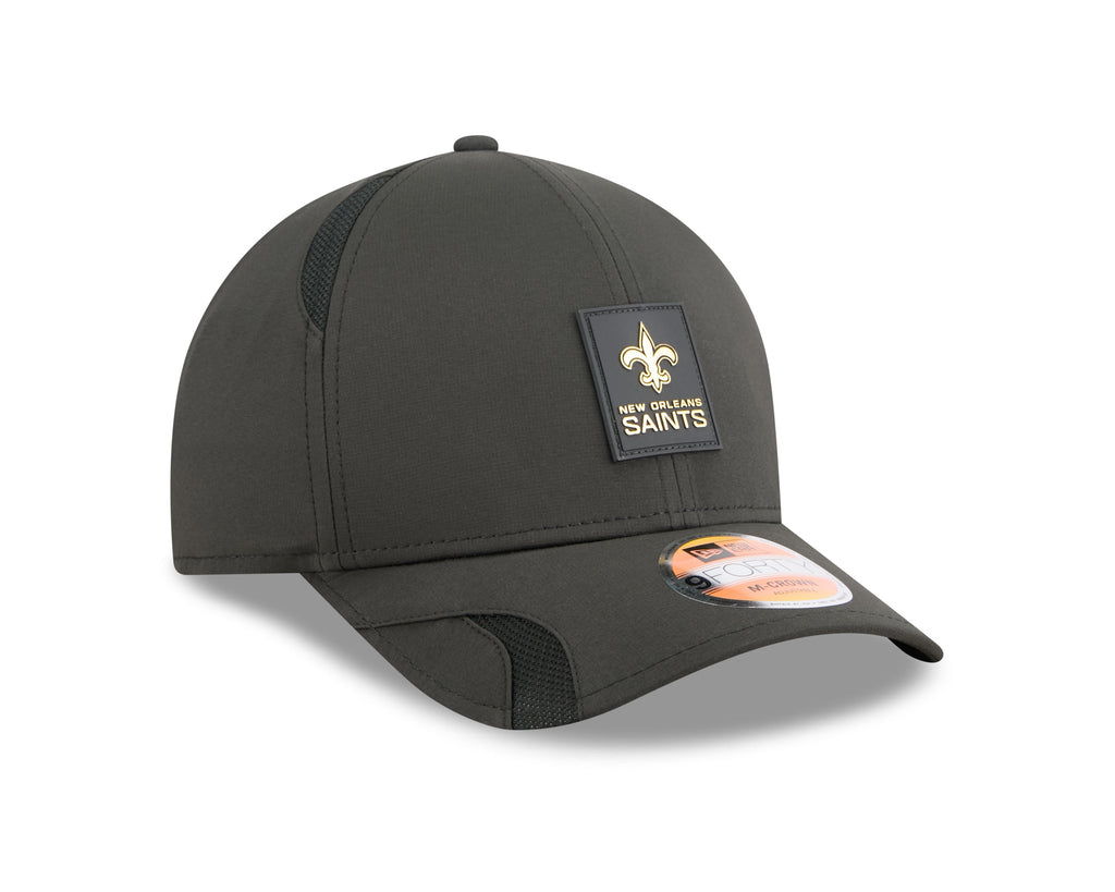 New Orleans Saints NFL New Era Men Black 9Forty 2025 Sideline M-Crown Snapback product image 6, provided for visual