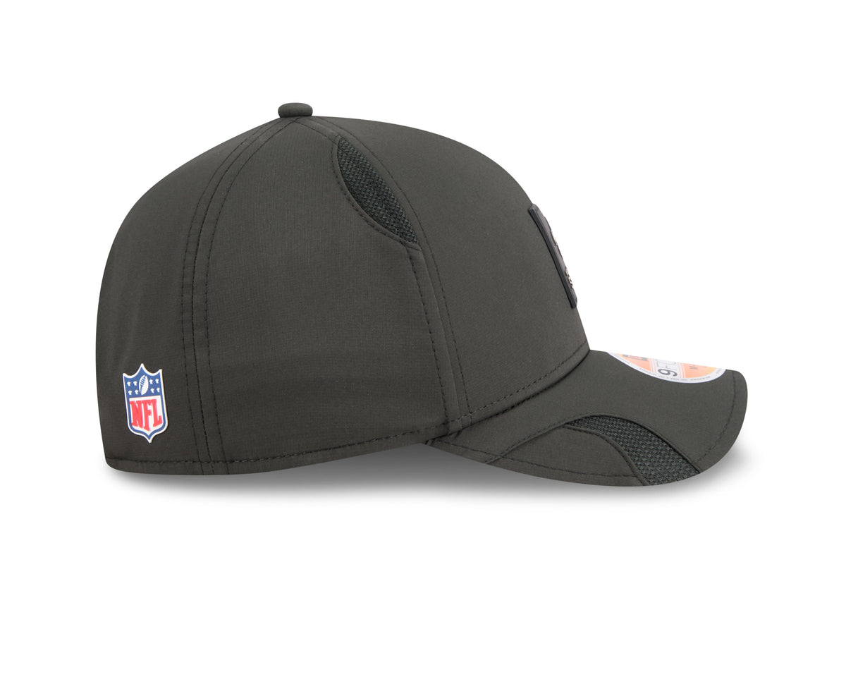 New Orleans Saints NFL New Era Men Black 9Forty 2025 Sideline M-Crown Snapback product image 4, provided for visual