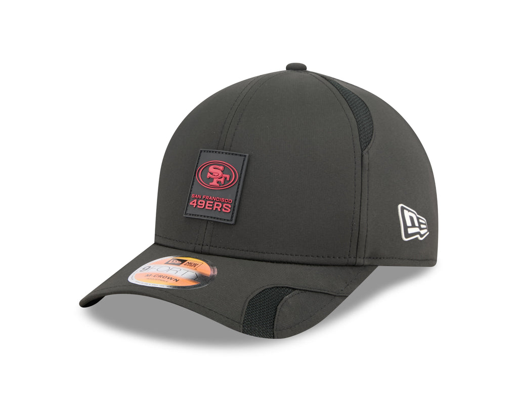 San Francisco 49ers NFL New Era Men Black 9Forty 2025 Sideline M-Crown Snapback product image 1, provided for visual