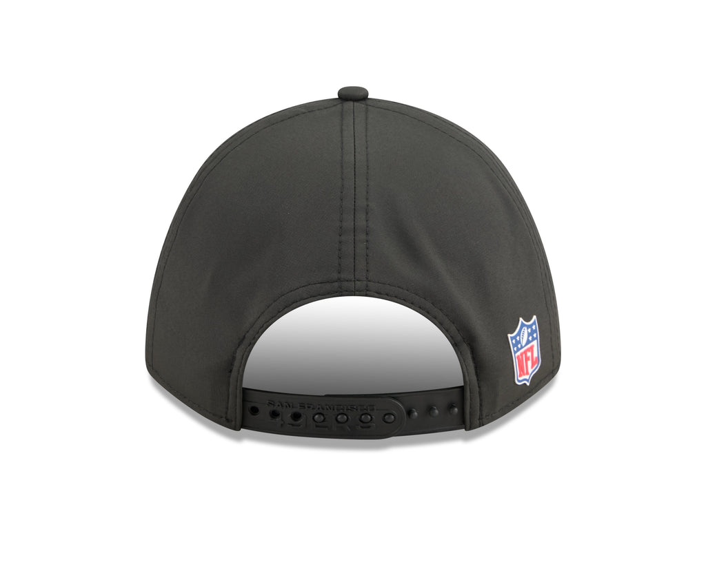 San Francisco 49ers NFL New Era Men Black 9Forty 2025 Sideline M-Crown Snapback product image 2, provided for visual