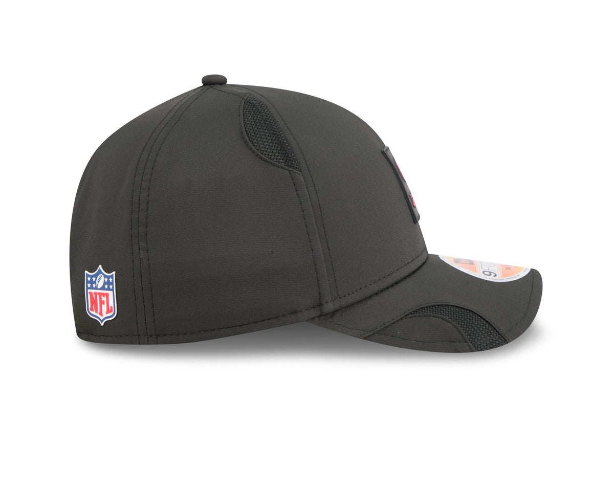 San Francisco 49ers NFL New Era Men Black 9Forty 2025 Sideline M-Crown Snapback product image 4, provided for visual