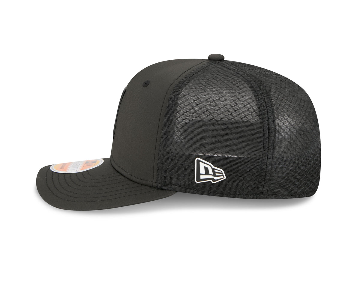 Detroit Lions NFL New Era Men Black 9Seventy 2025 Sideline Hot Weather Trucker Snapback product image 3, provided for visual